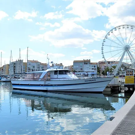 2 Pieces Ensoleille, Vue Sur Port, Proche - Cap D'agde - Fr-1-249-437 * Agde