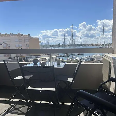 Apartment 2 Pieces Ensoleille, Vue Sur Port, Proche - Cap D'agde - Fr-1-249-437 Agde