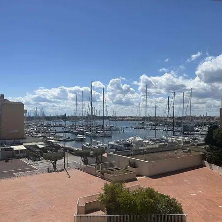 2 Pieces Ensoleille, Vue Sur Port, Proche - Cap D'agde - Fr-1-249-437 아파트 *